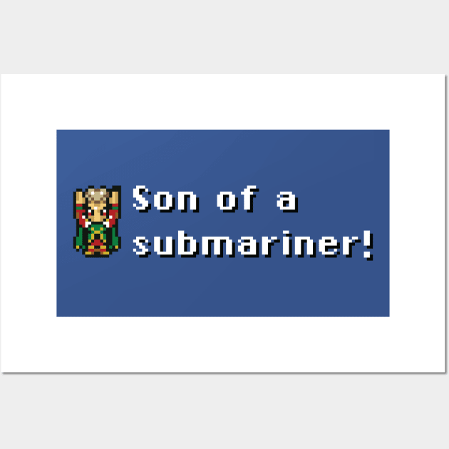 Son Of A Submariner! Wall Art by inotyler